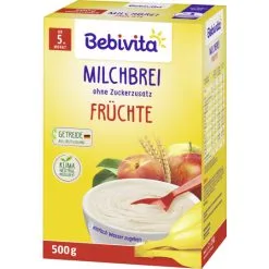 Bebivita Milchbrei Früchte Ab 5.Monat 500G