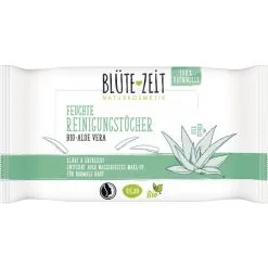 Blütezeit Feuchte Reinigungstücher Bio Aloe-Vera 25ST