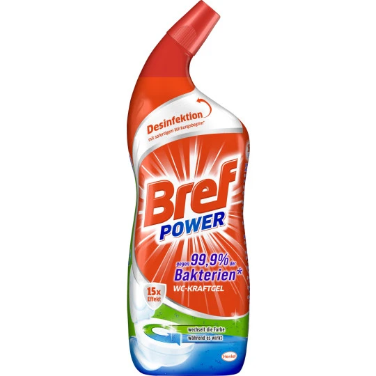 Bref Power WC-Kraftgel 750ML 3 Bref Power WC-Kraftgel 750ML