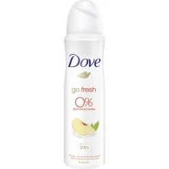 DOVE Deo-Spray Go Fresh Pfirsich & Zitrone 0% Aluminiumsalze 150 Ml