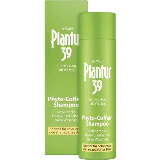 Dr. Wolff Plantur 39 Phyto-Coffein-Shampoo 250 ML 3 Dr. Wolff Plantur 39 Phyto-Coffein-Shampoo 250 ML