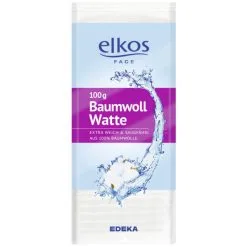 Elkos Baumwollwatte 100G