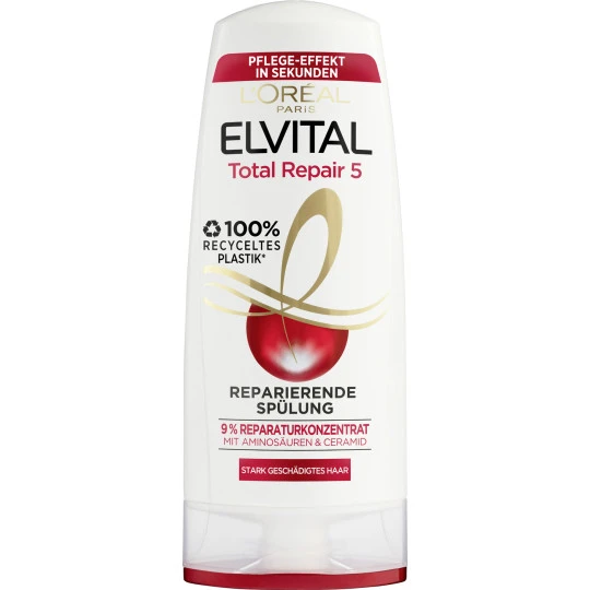 L'Oreal Elvital Total Repair 5 Reparierende Spülung 250ML 3 L'Oreal Elvital Total Repair 5 Reparierende Spülung 250ML