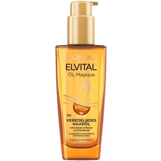 L'Oreal Elvital Öl Magique Veredelndes Haaröl 100ML 3 L'Oreal Elvital Öl Magique Veredelndes Haaröl 100ML