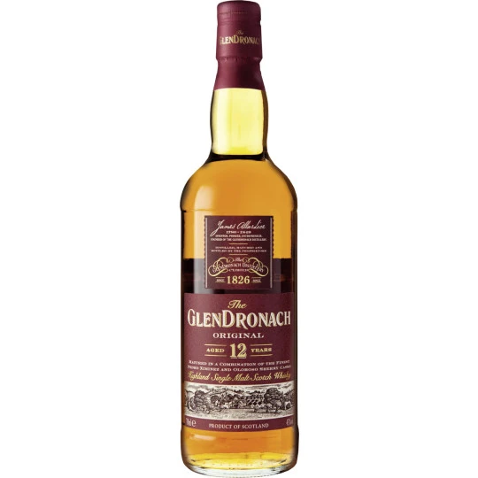 Glendronach Whisky 12 Jahre 43% 0,7L 3 Glendronach Whisky 12 Jahre 43% 0,7L