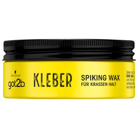 Schwarzkopf Got2b Kleber Spiking Wax Für Krassen Halt 75ML 3 Schwarzkopf Got2b Kleber Spiking Wax Für Krassen Halt 75ML
