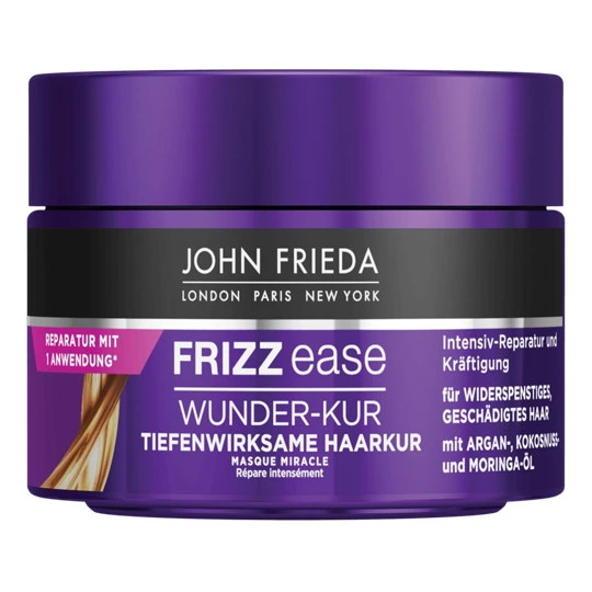 John Frieda Frizz Ease Wunderkur Tiefenwirksame Haarkur 250ML 3 John Frieda Frizz Ease Wunderkur Tiefenwirksame Haarkur 250ML