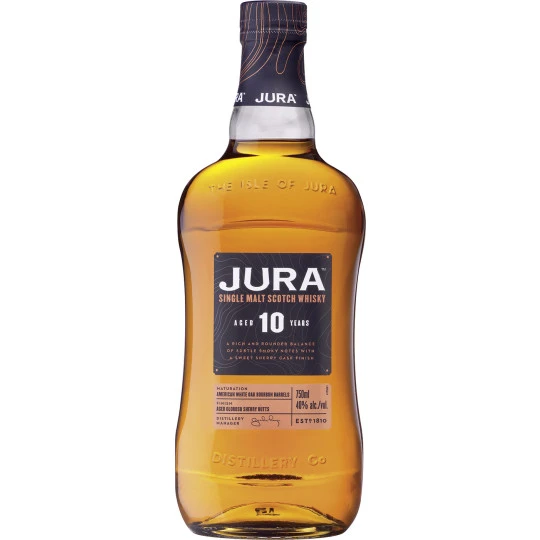 Jura Whisky 10 Jahre 40% 0,7L 3 Jura Whisky 10 Jahre 40% 0,7L