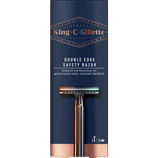 Gilette King C. Gillette Double Edge Safety Razor 3 Gilette King C. Gillette Double Edge Safety Razor