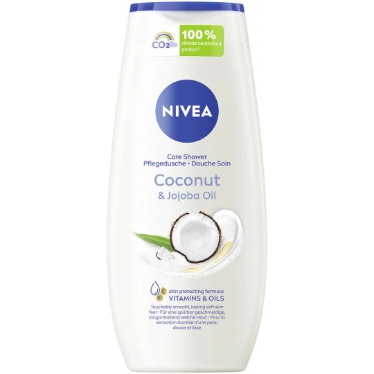 NIVEA Pflegedusche Coconut & Jojoba Oil 250ML 3 NIVEA Pflegedusche Coconut & Jojoba Oil 250ML