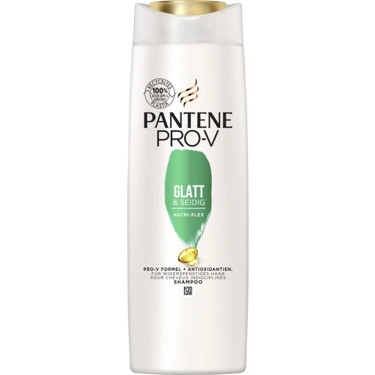 Pantene Pro-V Glatt & Seidig Shampoo 300ML 3 Pantene Pro-V Glatt & Seidig Shampoo 300ML